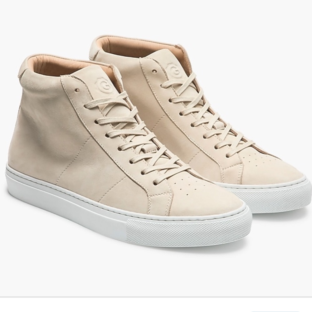 GREATS® Royale Leather High-Top Sneakers size 8.5